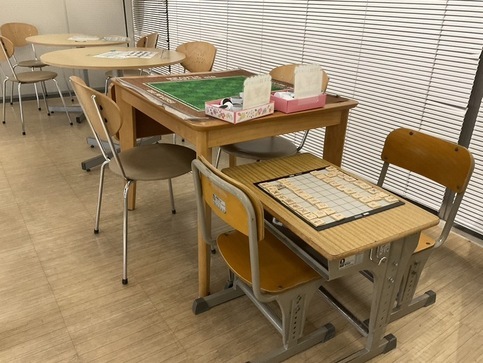 くつろげる場所
